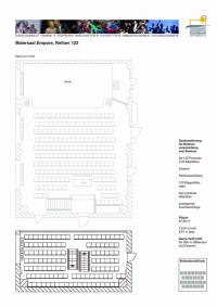 Raumplan Empore, bestuhlt