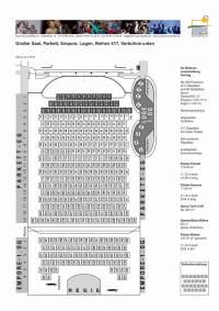 Raumplan bis zu 417 Personen