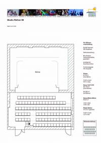 Raumplan Reihenbestuhlung