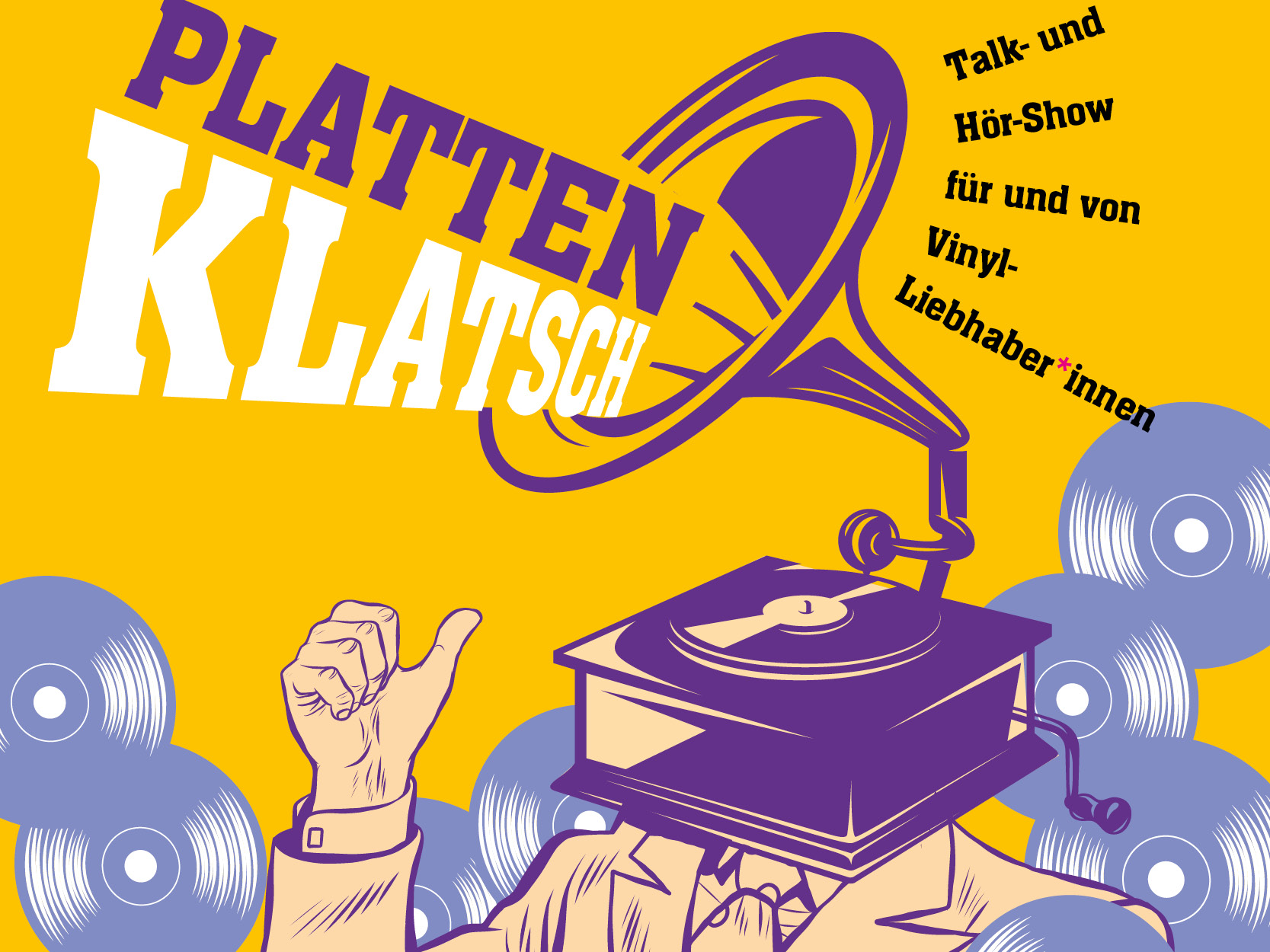 PlattenKlatsch - Talk- und Hörshow für Vinyl-Liebhaber*innen